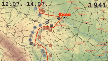 Великая Отечественная 1941-1945 Подробные карты с анимацией