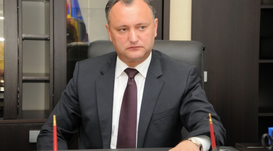 Додон: Молдова никогда не подвергала сомнению территориальную целостность Украины