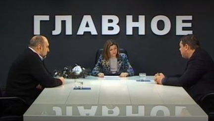 В. Андриевский и Р. Михаеш в программе 