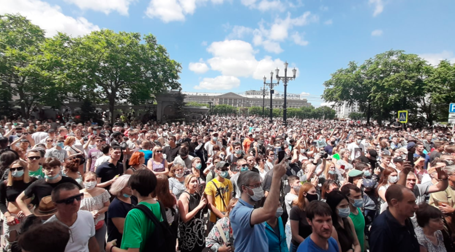 Протесты в Хабаровском крае - начало конца путинского режима?