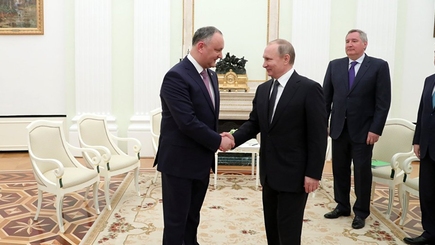 Игорь Додон – Путин мой идеал, хочу быть как Путин
