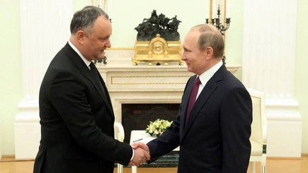 Додон встретился с Путиным
