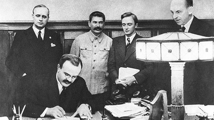 Как Сталин и Гитлер делили Европу.