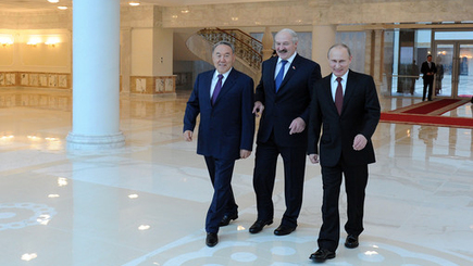 Таможенный союз: позиция Назарбаева, Лукашенко, Путина