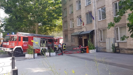 Пожар уничтожил архив столичного суда сектора Рышкань