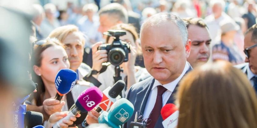 Спонсоры президентской благотворительности: диалог с Игорем Додоном в День независимости