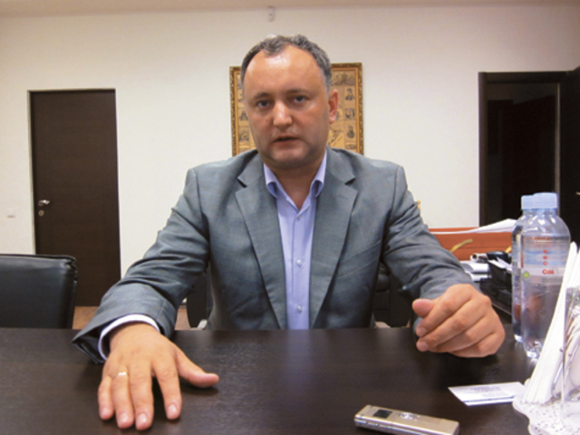 Игорь Додон: «Кишинев когда-то был столицей европейского уровня»