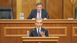 Выступление  Юрие Лянкэ на пленуме Парламента в связи с принятием правительством ответственности