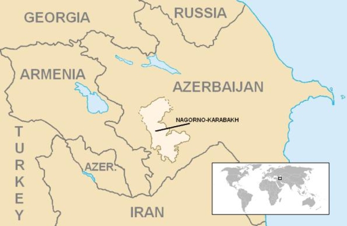 В Нагорном Карабахе произошли вооружённые столкновения