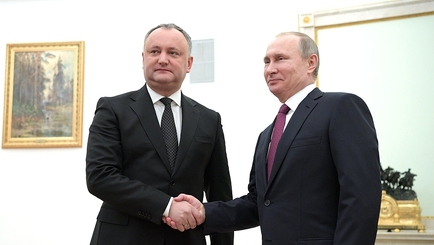 ПСРМ выступила за продвижение идеи федерализации Молдовы после встречи Путина и Додона