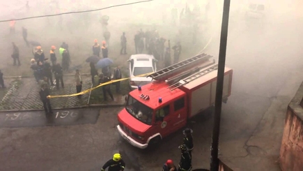 Сильный пожар на Буюканах: горит торговое помещение