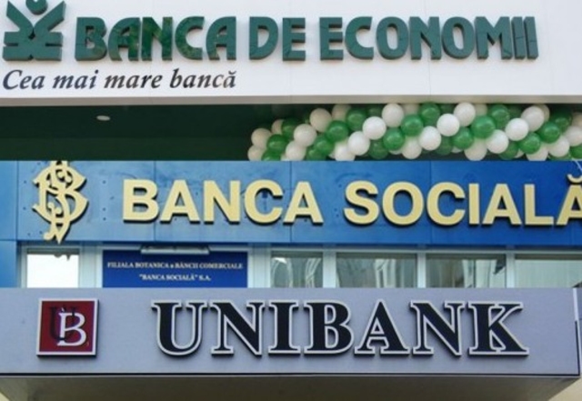 Банковские карты Banca de Economii, Banca Sociala и Unibank заблокированы