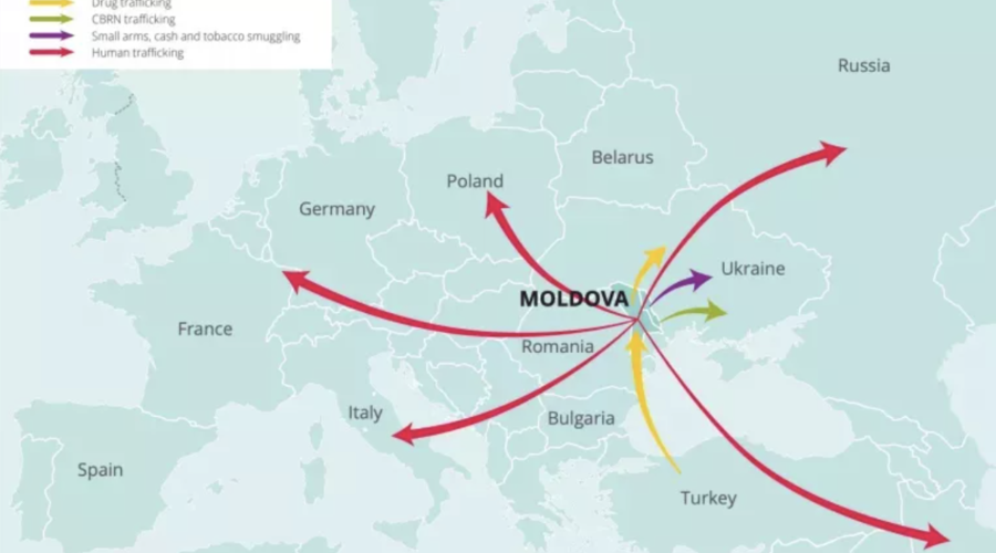 Незаконные денежные потоки из Молдовы составляют $1 млрд в год
