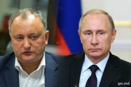 Встреча Игоря Додона с Владимиром Путиным состоится на следующей неделе