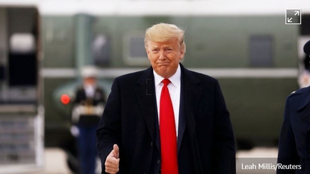 Рейтинг Трампа взлетел до небывалых 49%