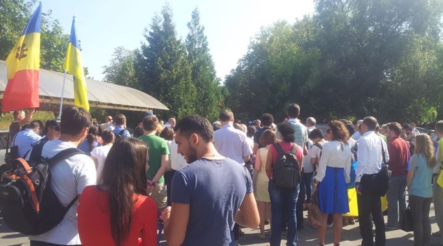 Представители гражданского общества Молдовы протестовали против войны в Украине