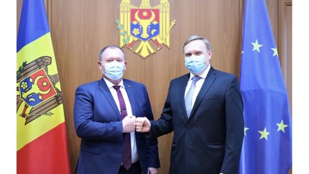 Аурелиу Чокой обсудил двустороннюю повестку дня с послом Украины в Молдове