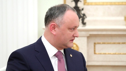 Додон передал проект смешанной системы руководству ЕС