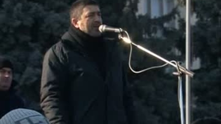 Акция протеста на главной площади столицы