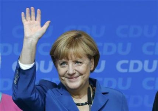 В Германии, по данным экзит-поллов, правящий блок ХДС/ХСС побеждает на выборах в Европарламент