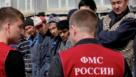 7 тысяч мигрантов за сутки задержаны полицией в Москве