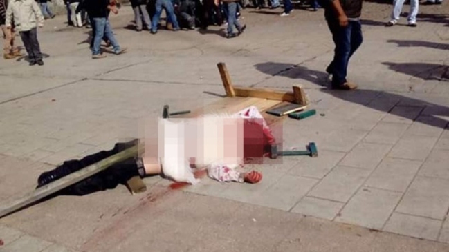 Горожане убили мэра