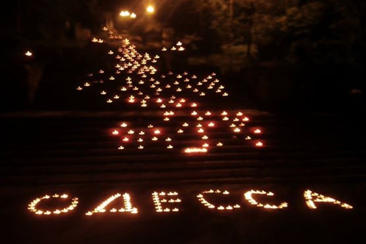 В Кишиневе почтили память погибших в Одессе