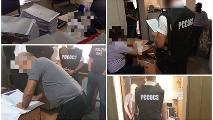 Четверых человек задержали по делу об отмывании 8 млн леев