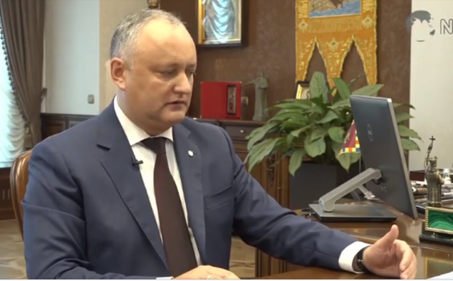 Игорь Додон плавно скидывает вину на партнеров по Альянсу