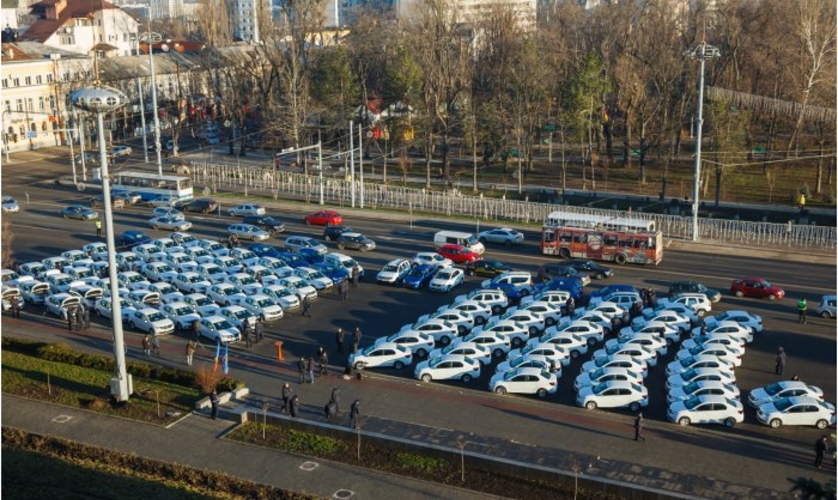 Таможенная служба была оснащена 97 новыми автомобилями