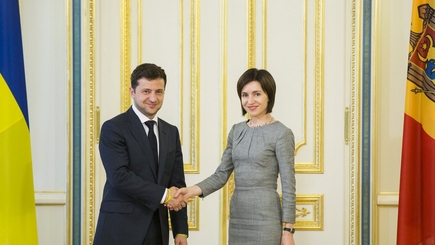 Спільна заява Президента України Володимира Зеленського і Президента Республіки Молдова Майї Санду