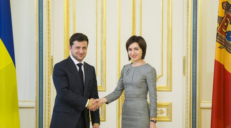 Спільна заява Президента України Володимира Зеленського і Президента Республіки Молдова Майї Санду