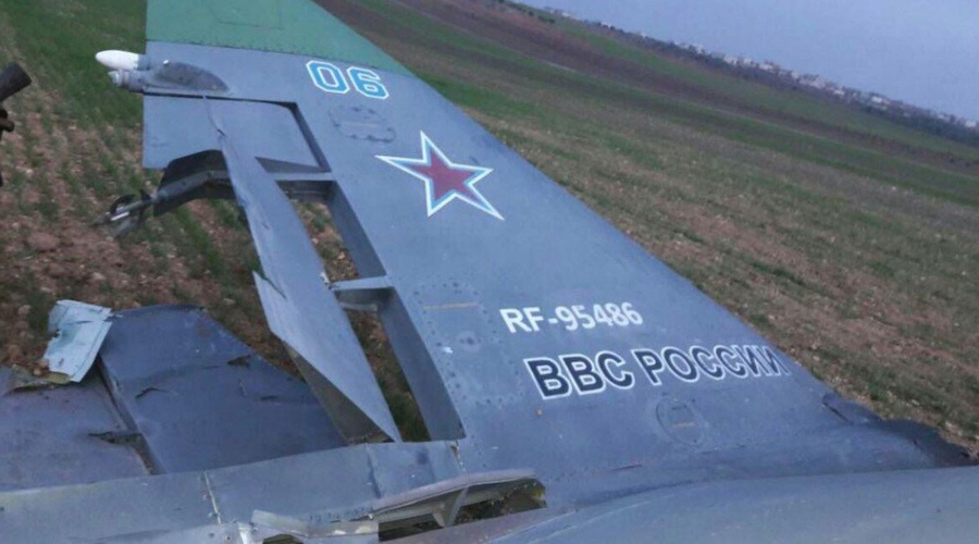 Сбитым в Сирии российским Су-25 управлял предавший Украину военный