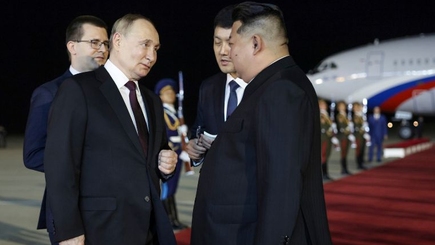 Визит президента РФ В. Путина в КНДР