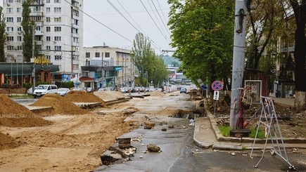 Улица Негруцци будет открыта в ближайшее время.