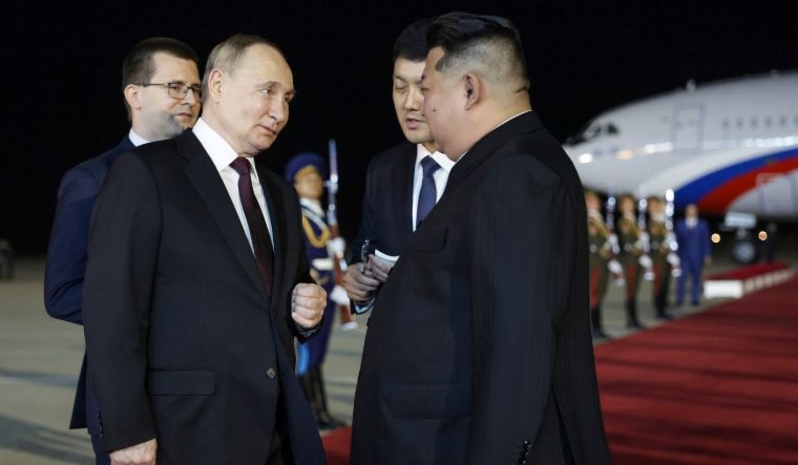 Визит президента РФ В. Путина в КНДР