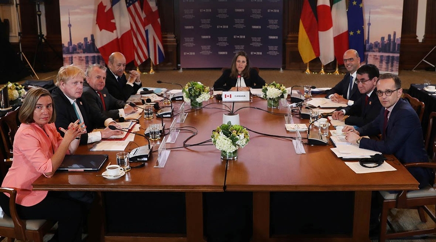 G7 призвала Россию прекратить «дестабилизирующее поведение»