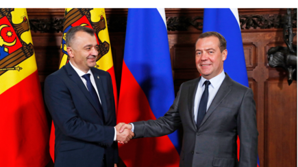 Премьер-министр Ион Кику встретился с премьером Российской Федерации Дмитрием Медведевым
