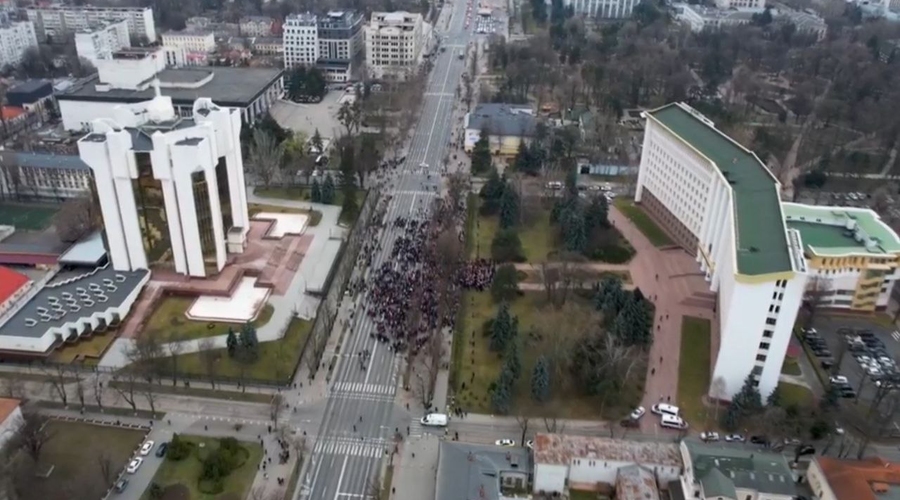 Протест в Кишиневе