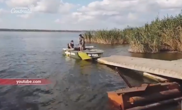 На границе Украины и Приднестровья пограничники выловили самодельную подводную лодку