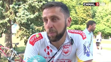 Велопробег в поддержку Украины
