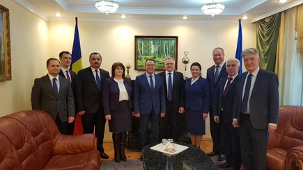Встреча Посла Украины Ивана Гнатишина с делегацией Еврорегиона «Днестр»