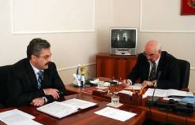 Президент заслушал итоговые отчеты Владимира Беляева и Олега Калякина