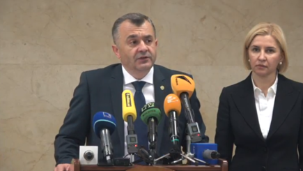 Conferință de presă susținută de Prim-ministrul Republicii Moldova, Ion Chicu, privind rezultatele vizitei de lucru la Moscova