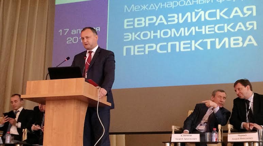 Додон: Молдова развернет свою геополитическую ось, с Евросоюза к Таможенному союзу