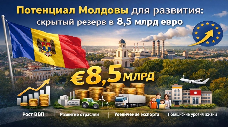 Молдова объективно не бедная страна по потенциалу. Она недореализованная.