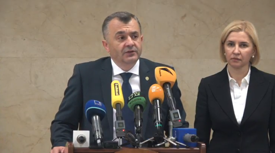 Conferință de presă susținută de Prim-ministrul Republicii Moldova, Ion Chicu, privind rezultatele vizitei de lucru la Moscova