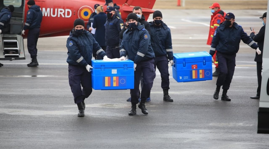 Вакцина против Covid-19 прибыла в Республику Молдова.