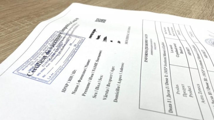 Молдавский сертификат о вакцинации признал Евросоюз