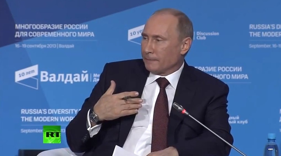 Выступления Владимира Путина